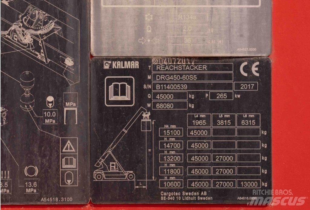 Kalmar DRG450-60S5 Dosežni viličarji