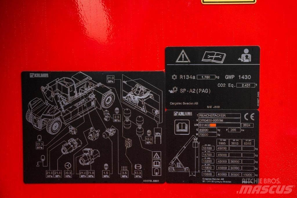 Kalmar DRG450-60S5M Dosežni viličarji