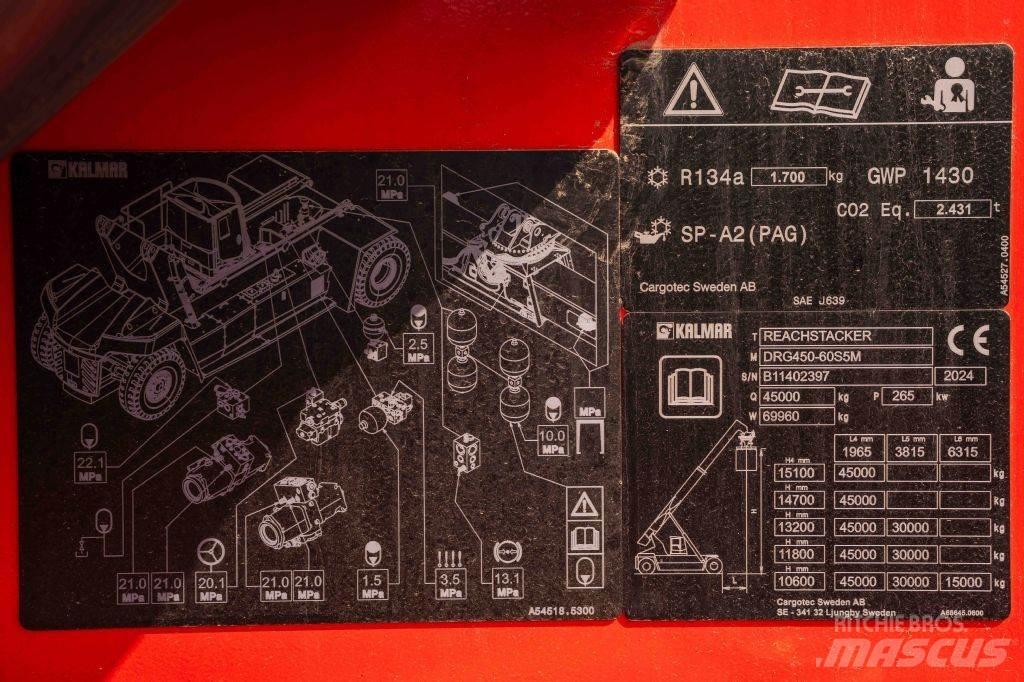 Kalmar DRG450-60S5M Dosežni viličarji