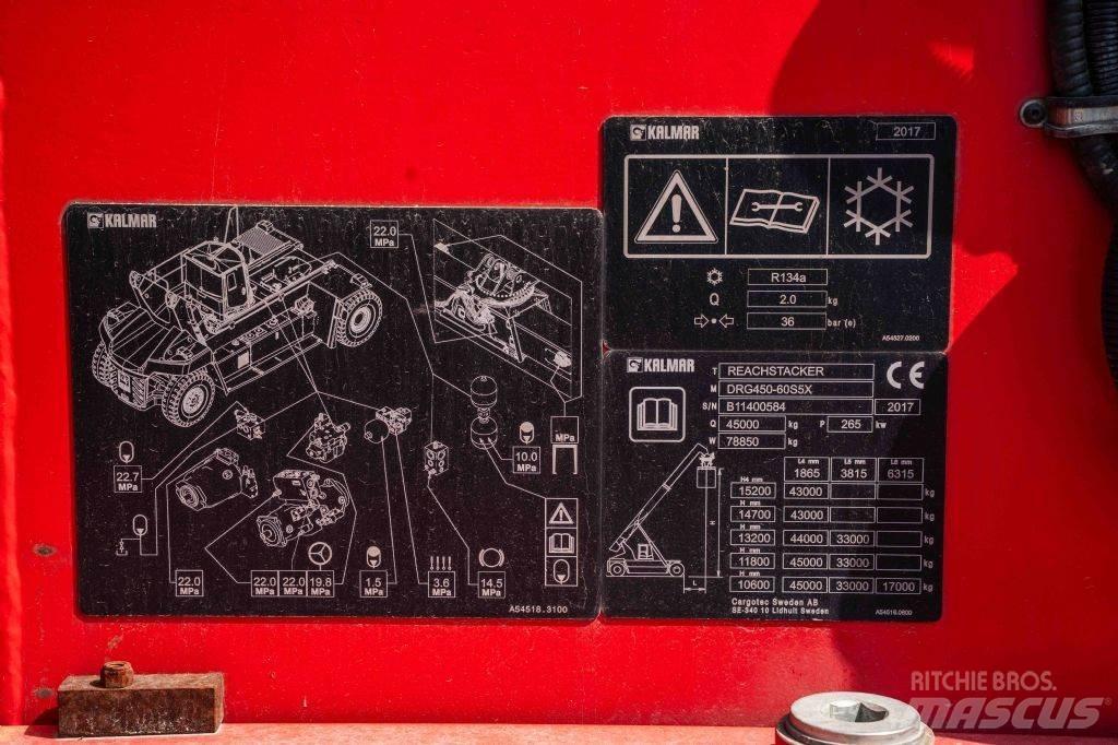 Kalmar DRG450-60S5X Dosežni viličarji