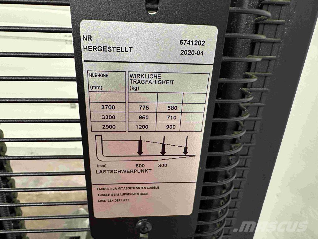 Toyota SWE 120 Ročni električni viličar
