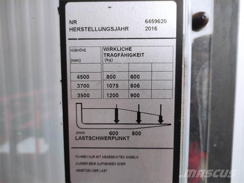 BT SPE 120 Ročni električni viličar