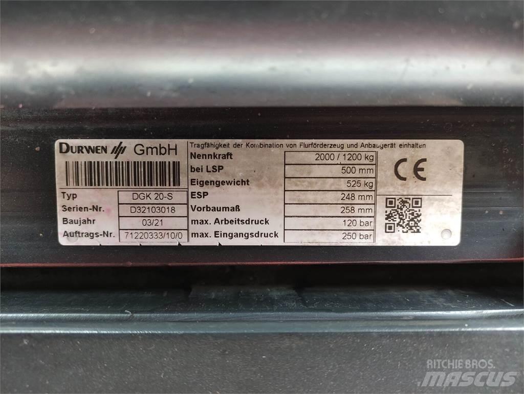 Durwen DGK 20-S Prijemala za bale