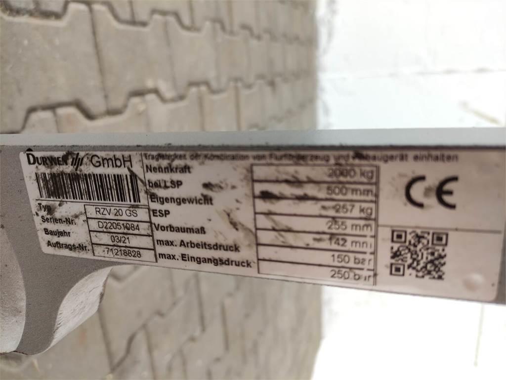 Durwen RZV 20 GS Manipulacija materiala - drugo