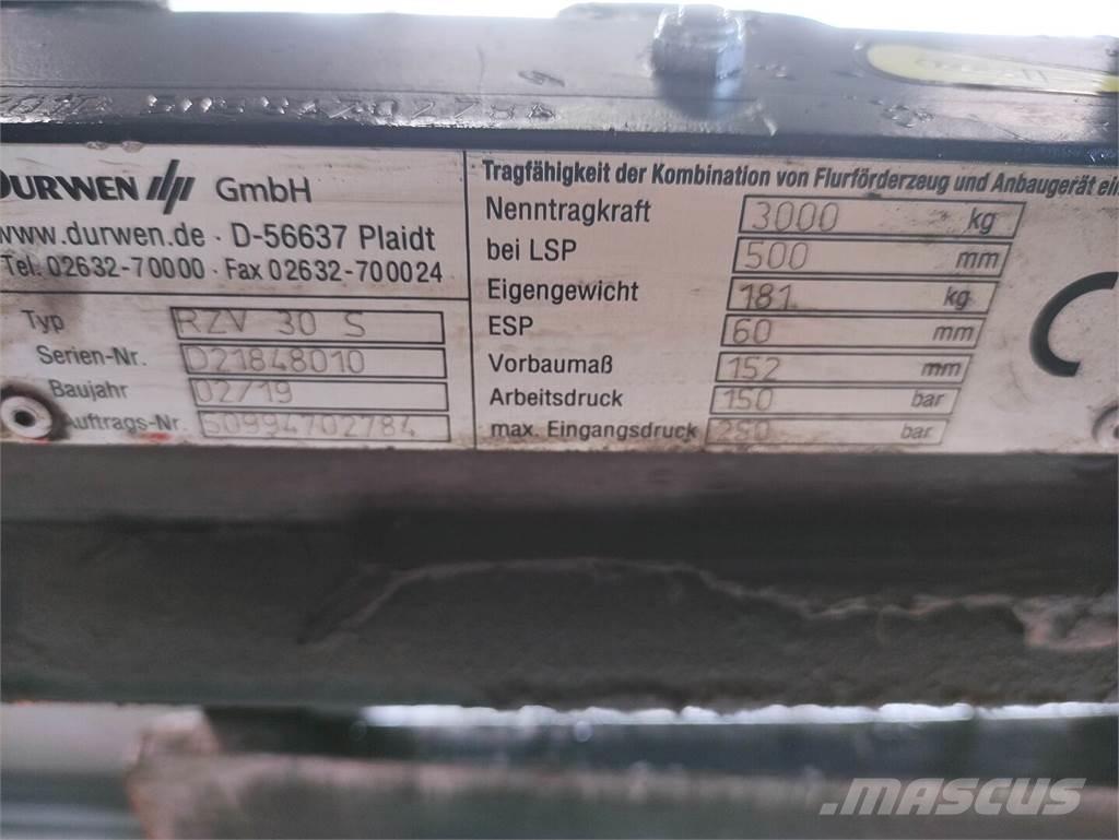Durwen RZV 30S Manipulacija materiala - drugo