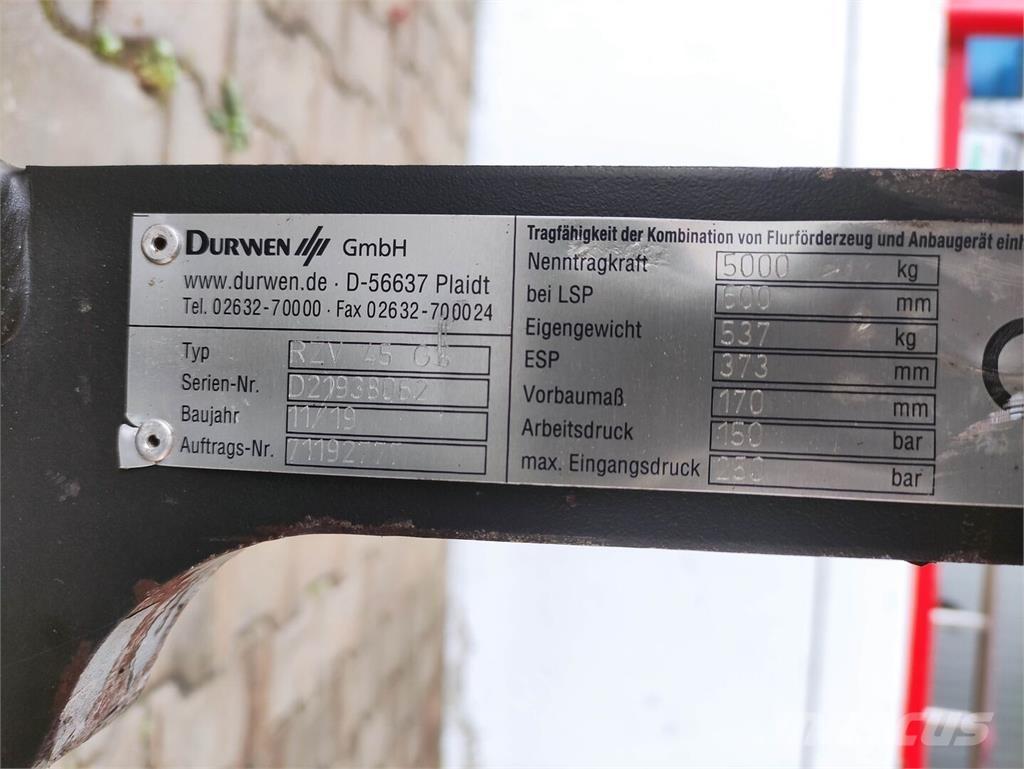 Durwen RZV 45 GS Manipulacija materiala - drugo