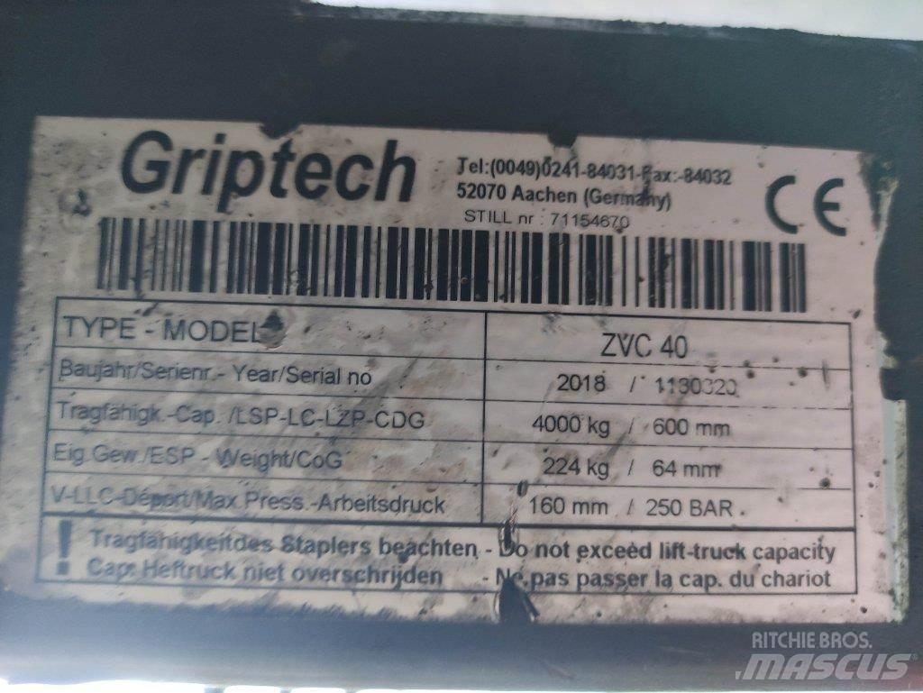 Griptech ZVC 40 Manipulacija materiala - drugo