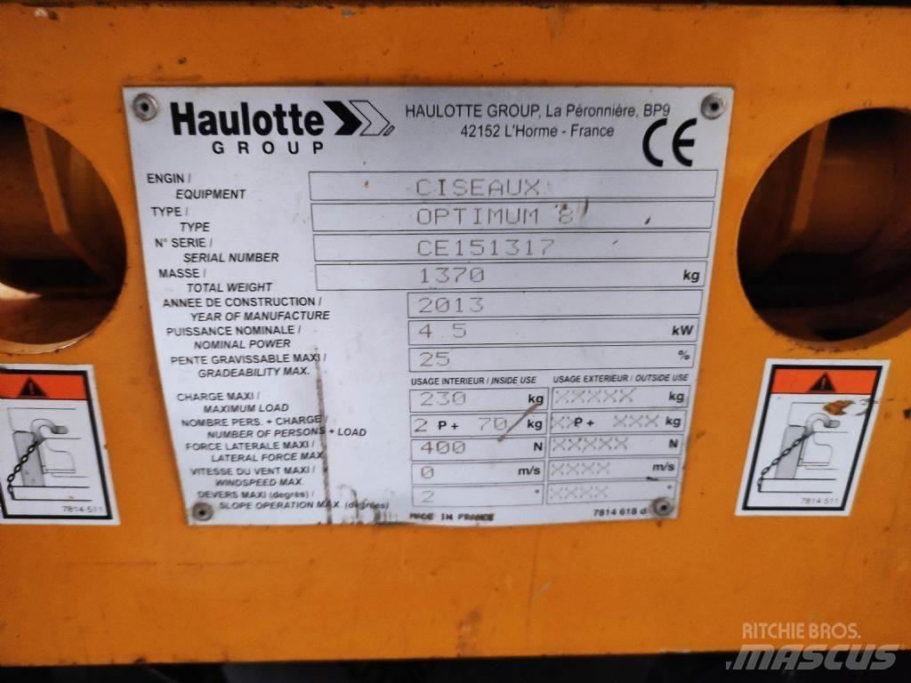 Haulotte OPTIMMM8 Škarjaste dvižne ploščadi