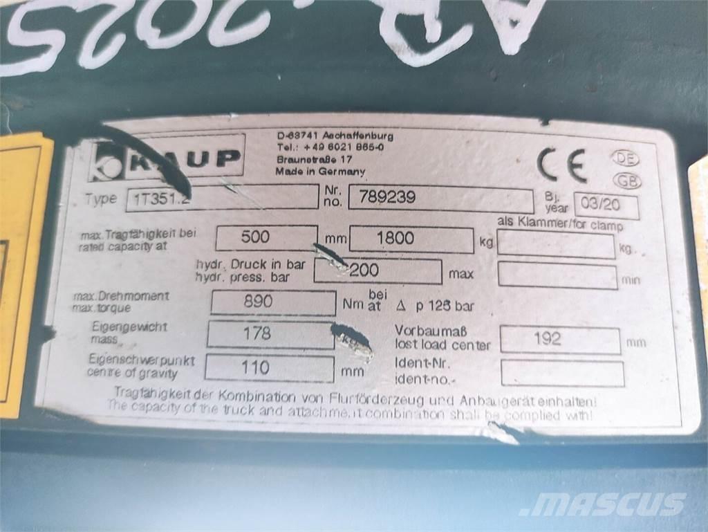 Kaup 1T351.2 Manipulacija materiala - drugo