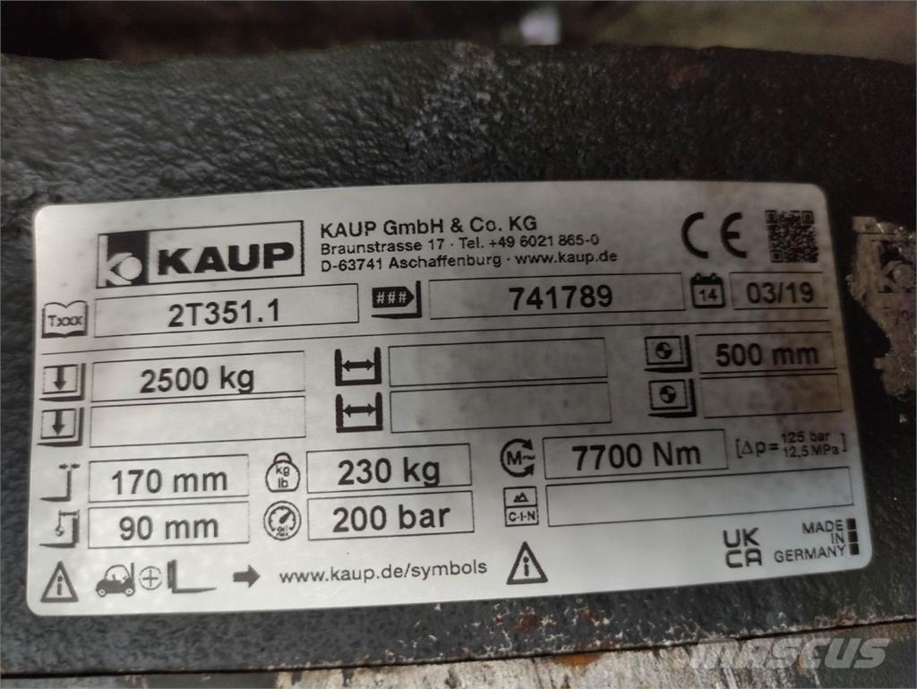 Kaup 2T351.1 Manipulacija materiala - drugo