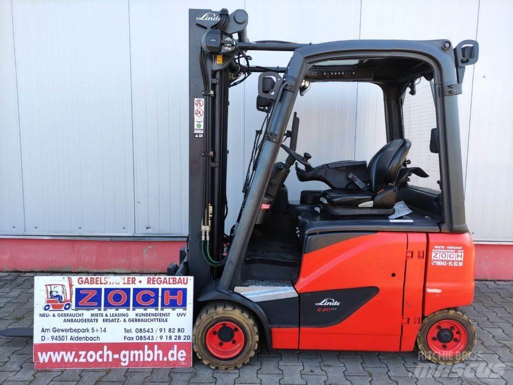 Linde E20P-02-386 EVO Električni viličarji