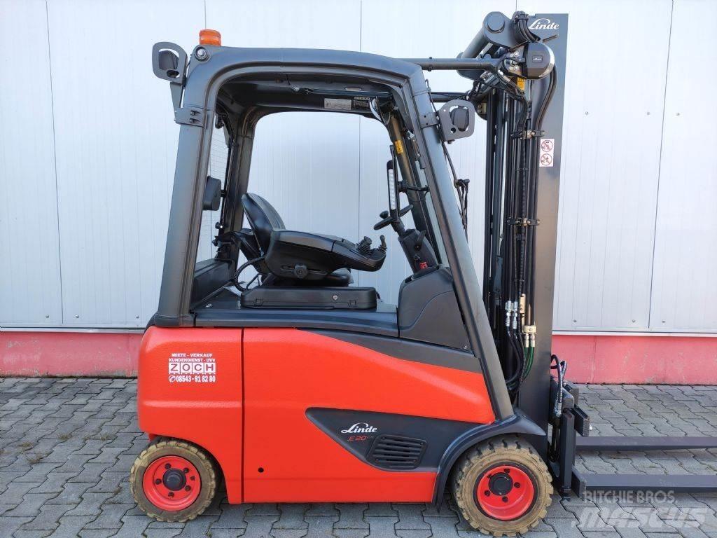 Linde E20P-02-386 EVO Električni viličarji