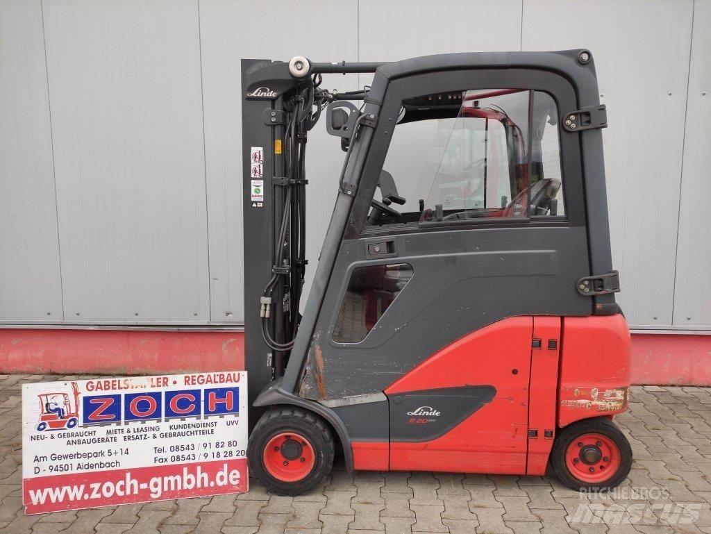 Linde E20PH-02-386 EVO Električni viličarji