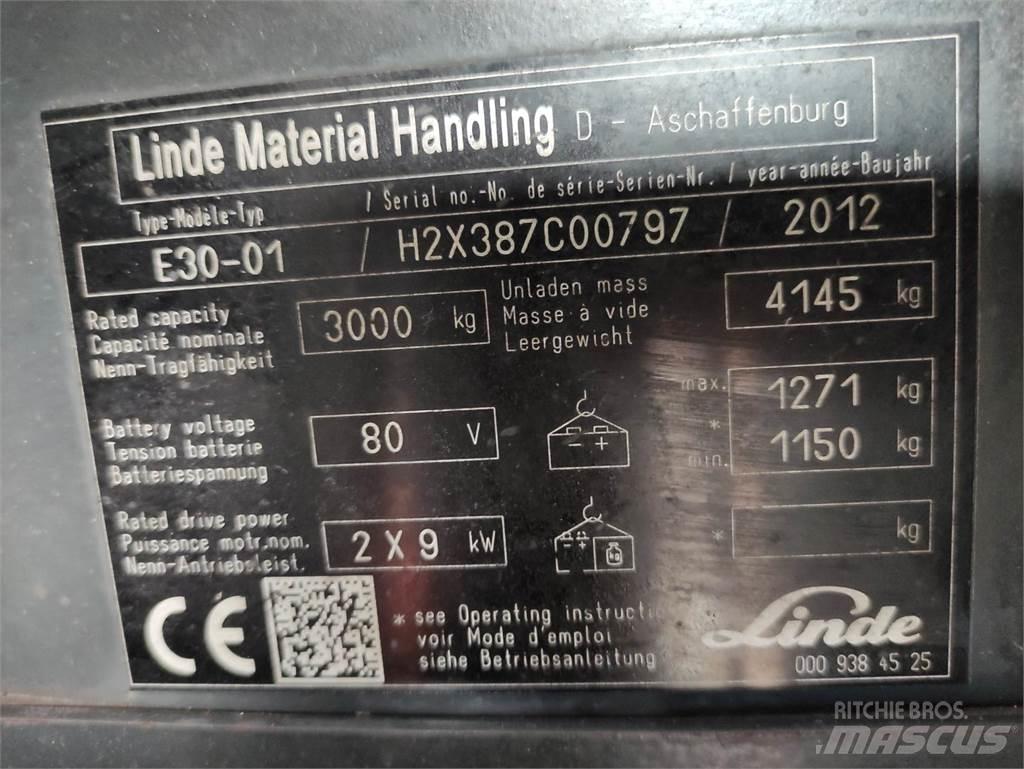 Linde E30-01-387 Električni viličarji