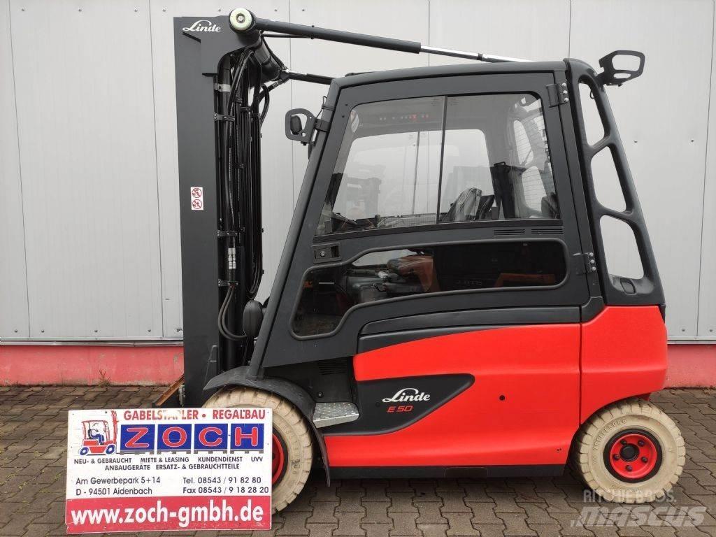 Linde E50HL-01-388 Električni viličarji