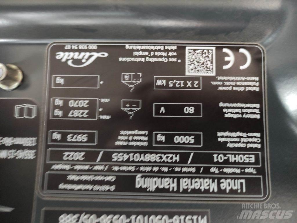 Linde E50HL-01-388 Električni viličarji