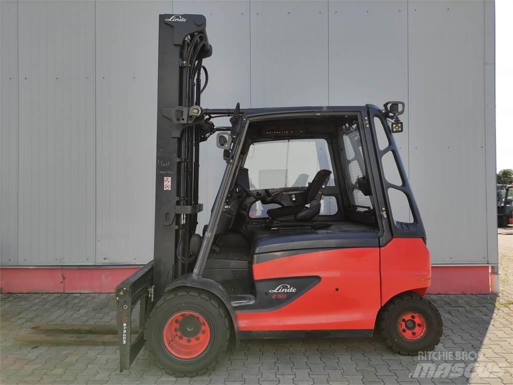 Linde E50HL-01/600-388 Električni viličarji