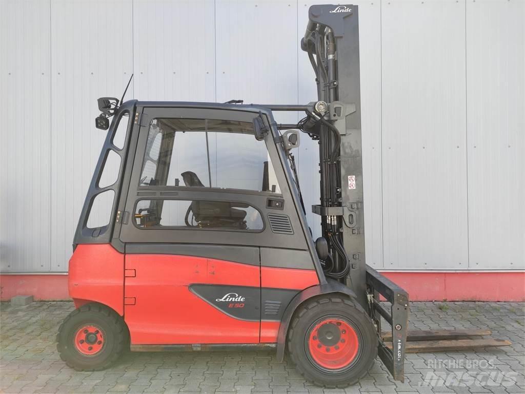 Linde E50HL-01/600-388 Električni viličarji