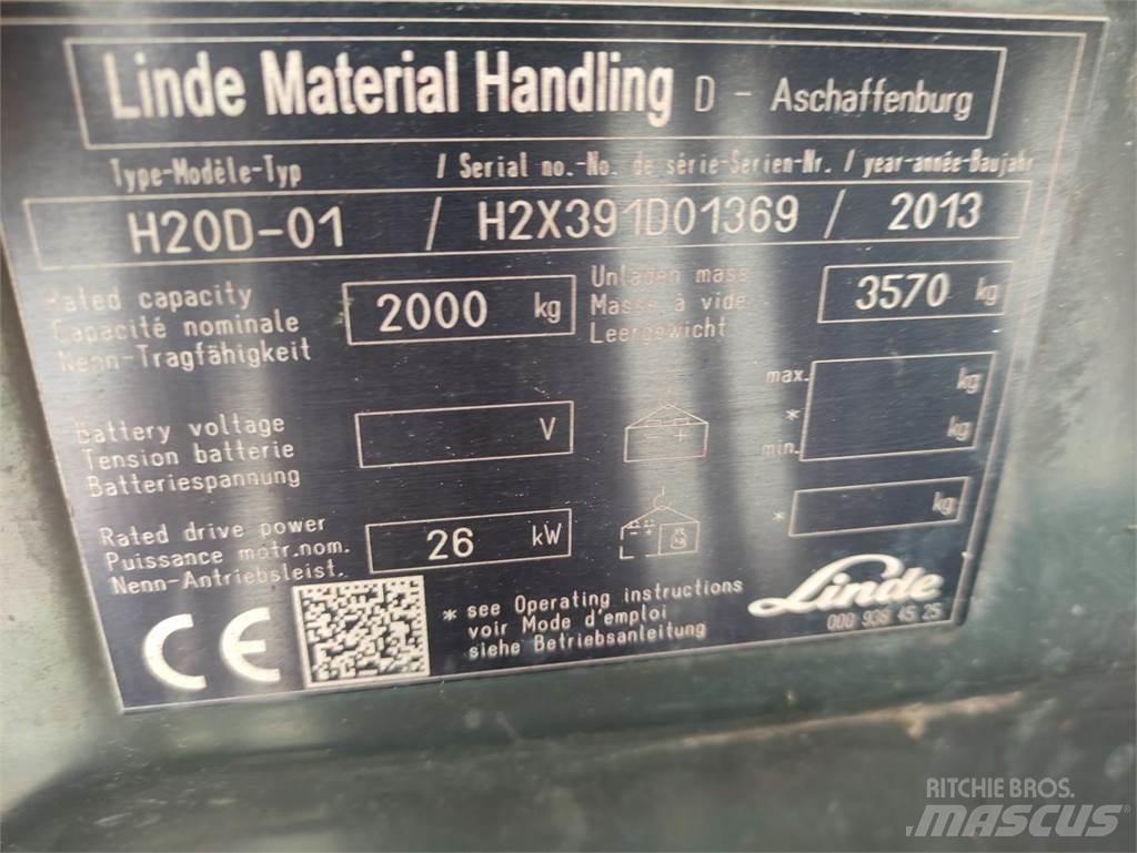 Linde H20D-01-391 Dizelski viličarji