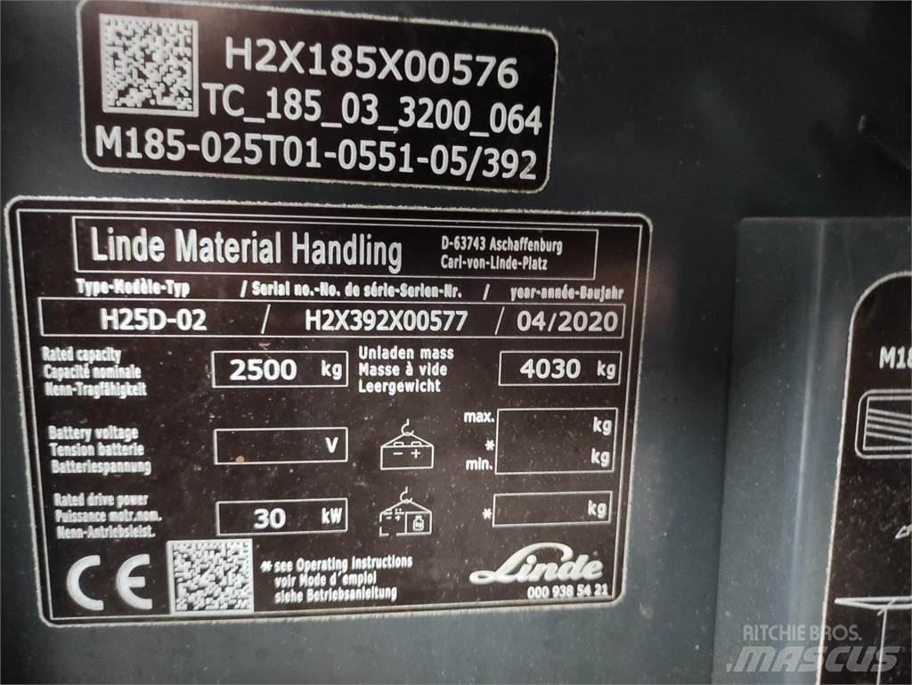 Linde H25D-02-392 EVO Dizelski viličarji