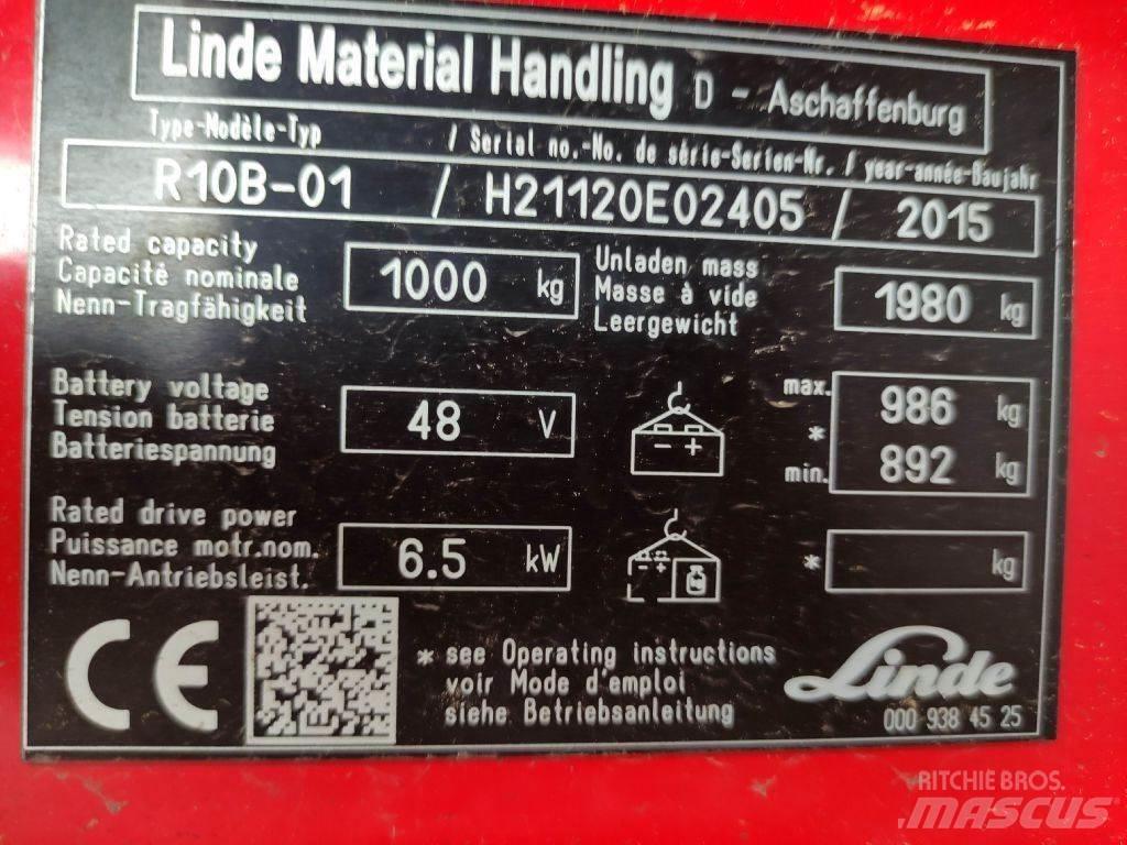 Linde R10B-01-112 Viličarji s pomičnim teleskopom