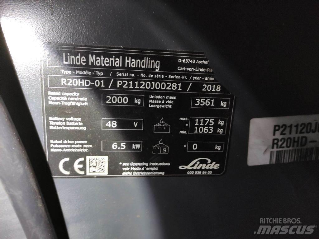 Linde R20HD-01-1120 Viličarji s pomičnim teleskopom