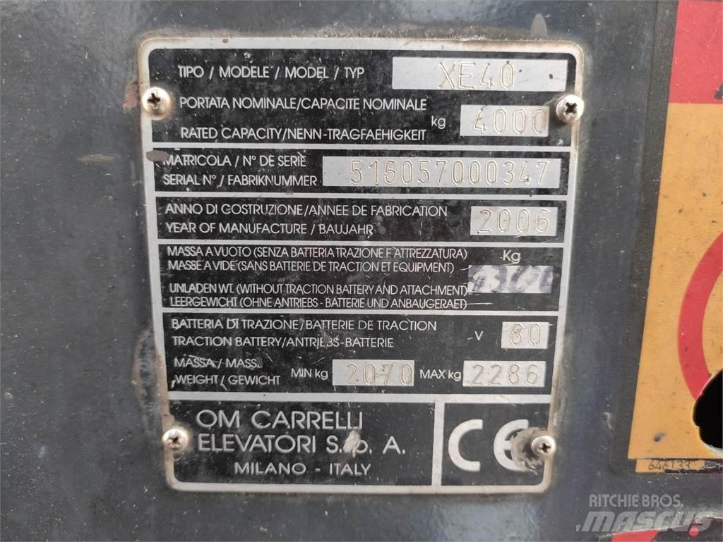 Om-Pimespo XE40 Električni viličarji