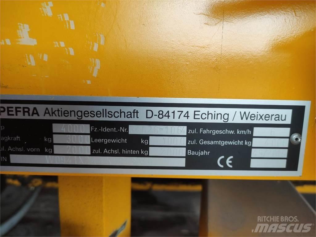 Pefra 4000 Druge prikolice