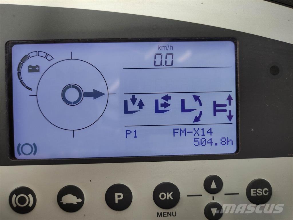 Still FM-X-14 Viličarji s pomičnim teleskopom