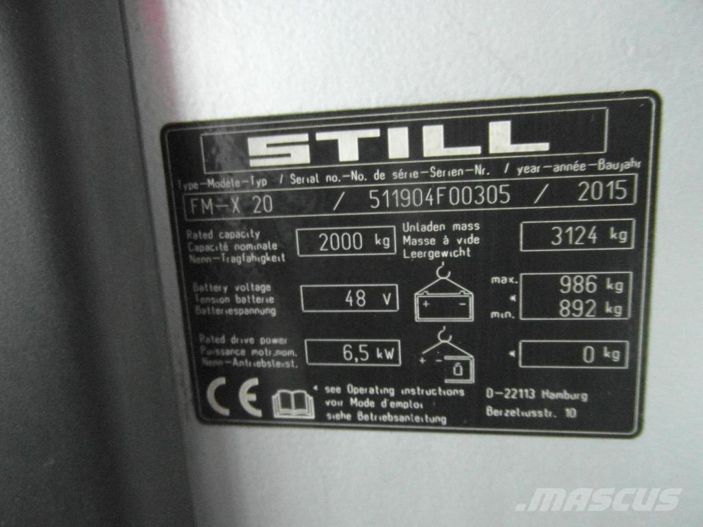 Still FM-X-20 Viličarji s pomičnim teleskopom