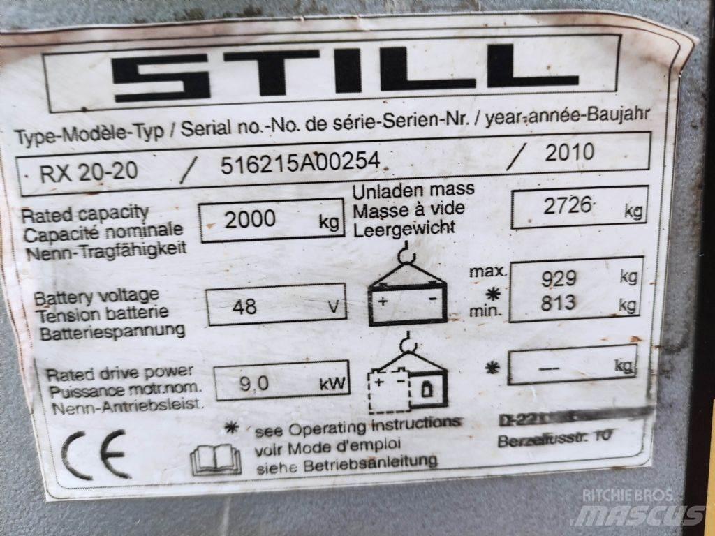 Still RX20-20 Električni viličarji
