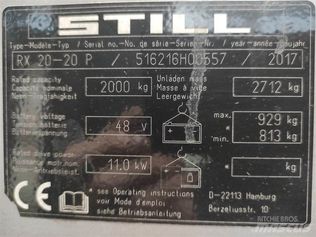 Still RX20-20 P Električni viličarji
