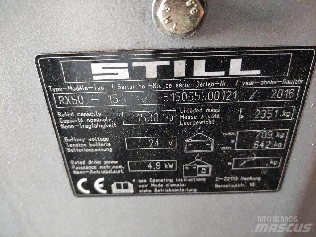 Still RX50-15 Električni viličarji