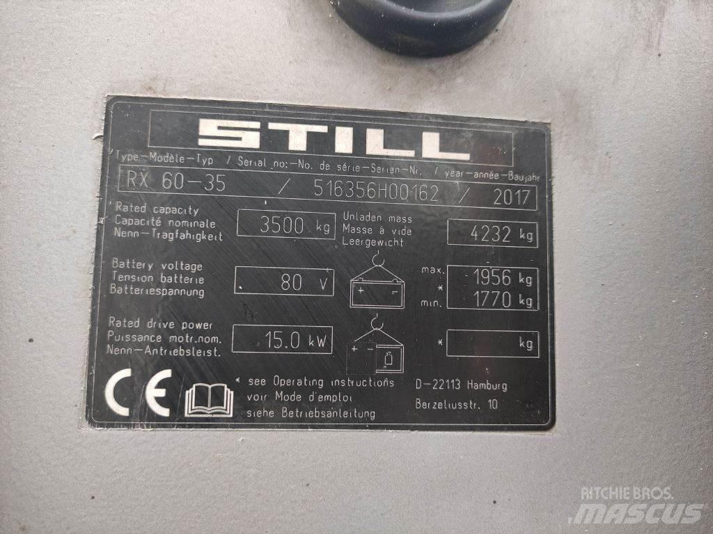 Still RX60-35 Električni viličarji