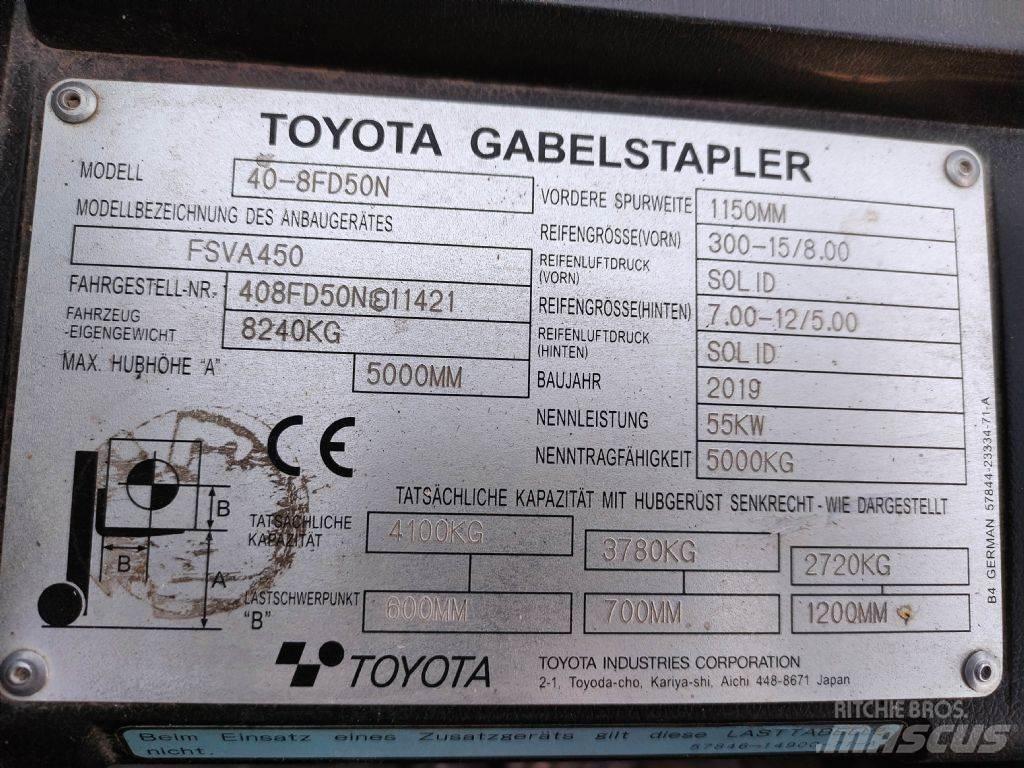 Toyota 40-8FD50N Dizelski viličarji