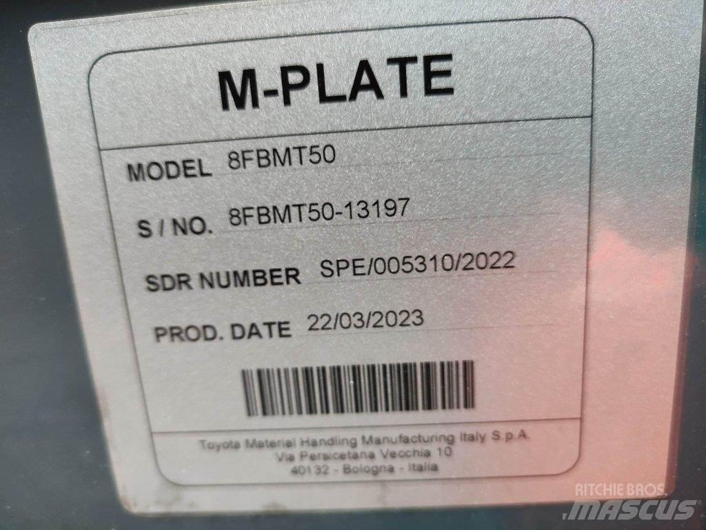 Toyota 8FBMT50 Električni viličarji