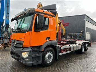 Mercedes-Benz Antos 2543 / AC / Euro 6 / 6x2 / Hiab XR21S59