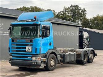 Scania 124G 420 6x2 Euro 3 Blatt-/Luft Fahrgestell