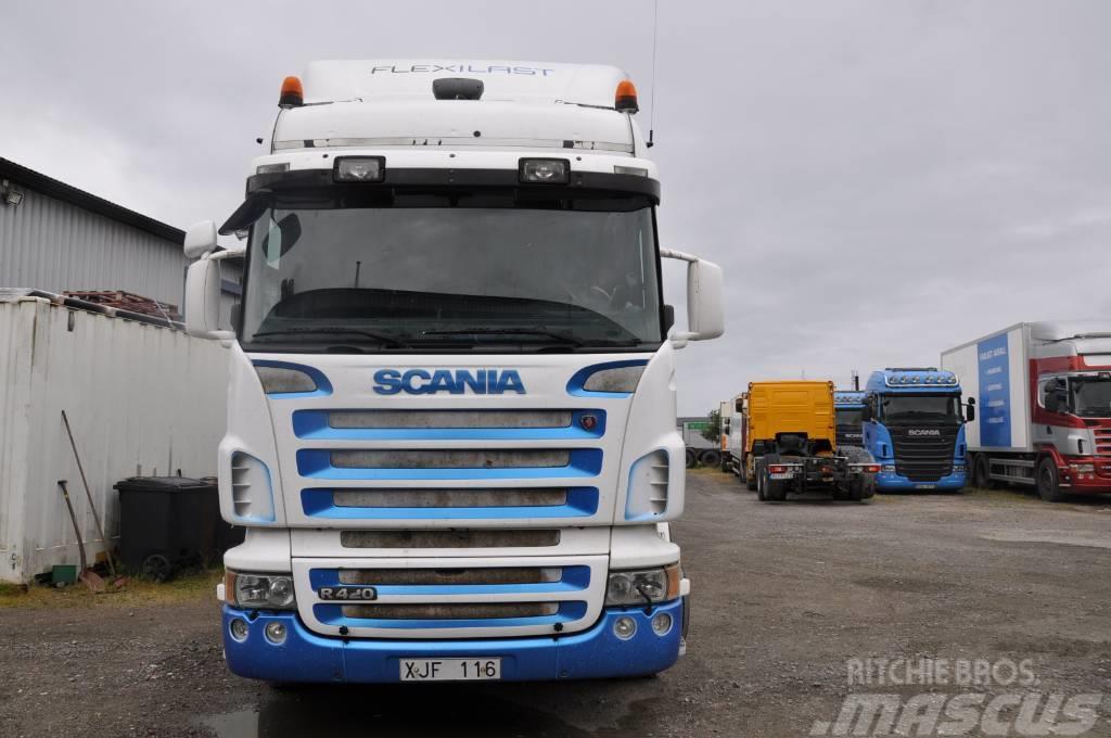 Scania R420LB6X2*4MNA Tovornjaki zabojniki