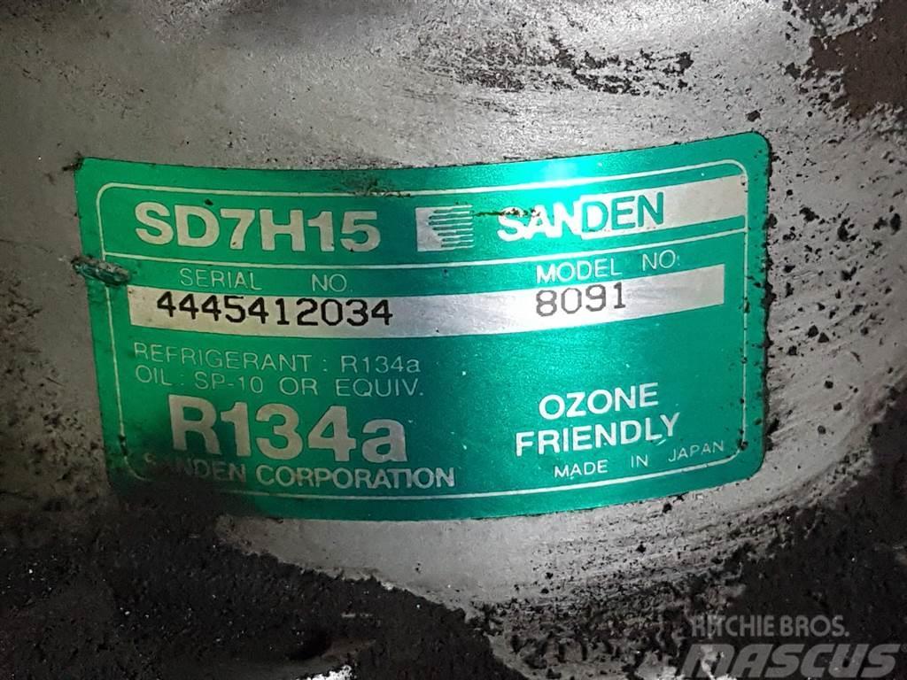  Sanden SD7H15-8091-Compressor/Kompressor/Aircopomp Motorji