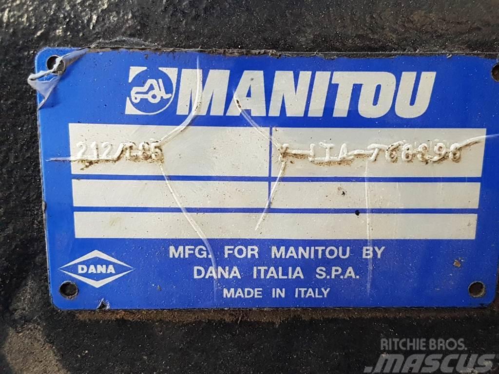 Manitou MLT1040-Spicer Dana 212/C85-Axle/Achse/As Osi