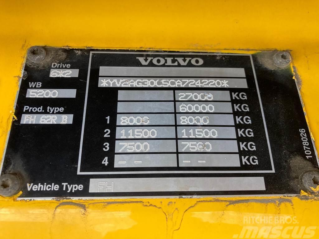 Volvo FH500 8X2*6 + CRANE HIAB + LIFT HIAB + VEB + FULL Kotalni prekucni tovornjaki