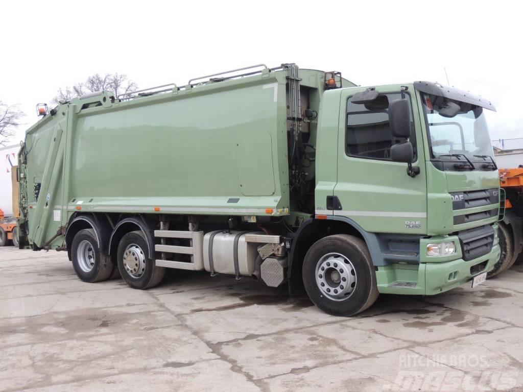 DAF CF 75.250 Śmieciarka, 2012rok, 6x2, 250KM, EURO EE Komunalni tovornjaki