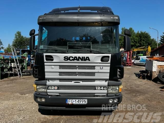 Scania 124 G 420 Hakowiec Kotalni prekucni tovornjaki