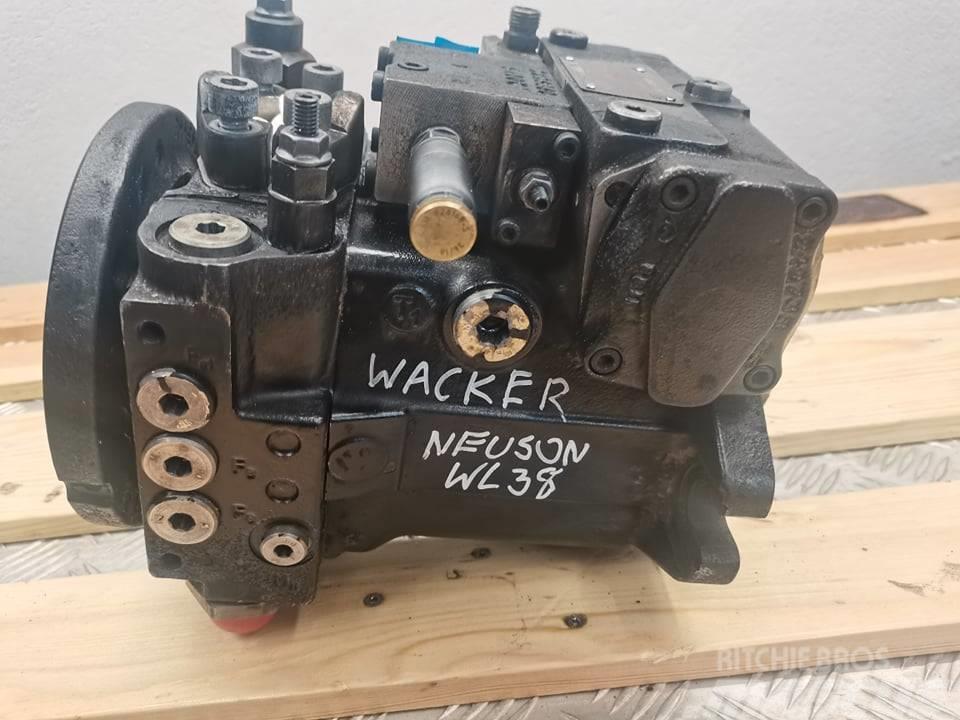 Wacker Neuson WL38 {Rexroth A4VG40DA1D8}  drive pump Hidravlika