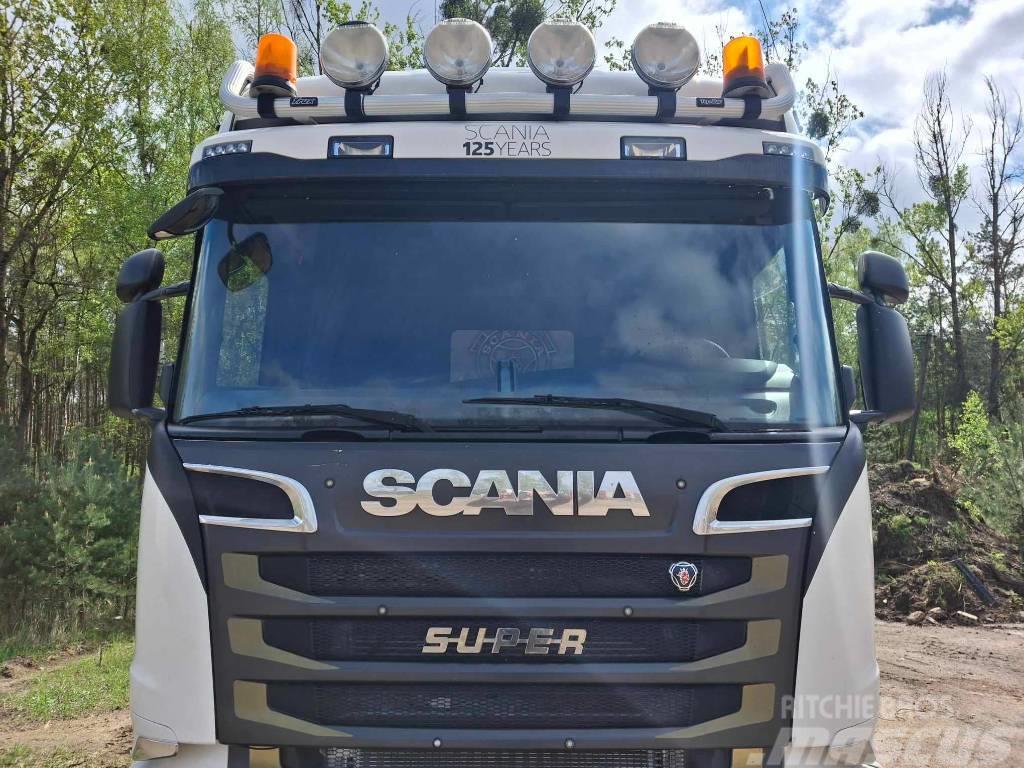Scania R 580 Tovornjaki za hlode