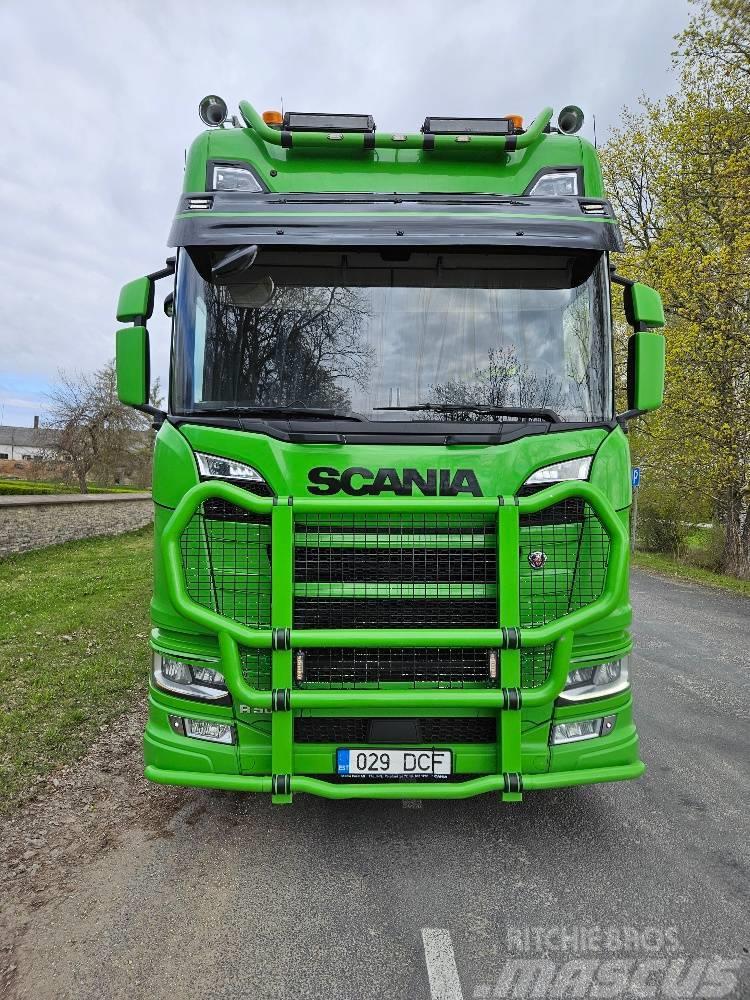Scania R 500+haagis+loglift 96ST Tovornjaki za hlode