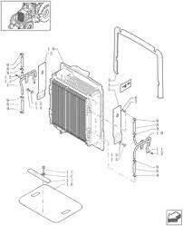 New Holland - Furtun radiator - 84329358 Radiatorji
