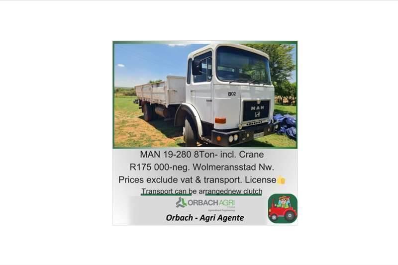 MAN 19-280 - 8 ton Drugi tovornjaki