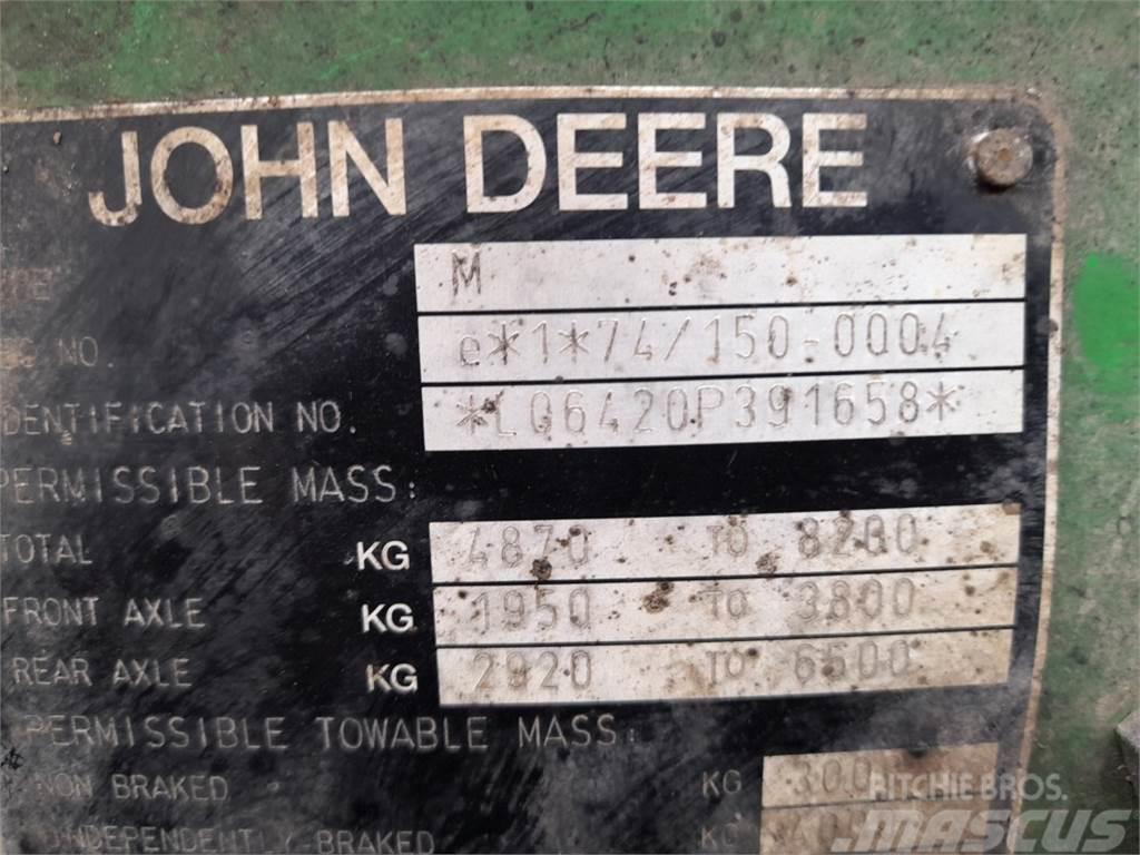 John Deere 6420 Traktorji